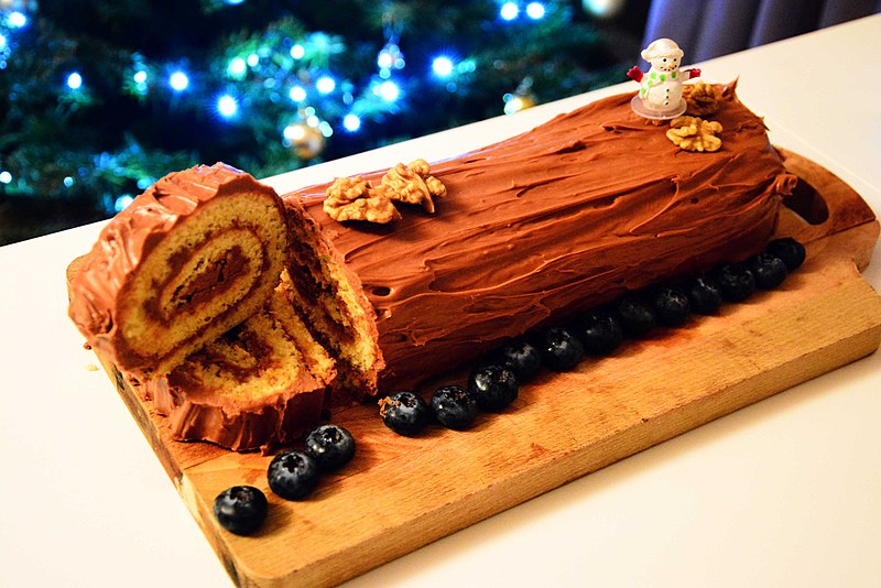 A+Delicious+Delight%3A+This+Yule+Log+cake+is+perfect+for+Christmas%2C+one+of+many+cultural+desserts+enjoyed+during+the+holiday+season%21