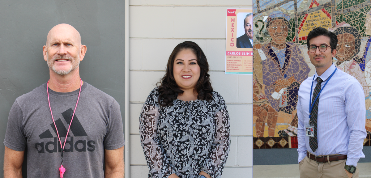 Mr. Howell, Ms. Altman, and Mr. Banderas are three of Oxfords new teachers this year.