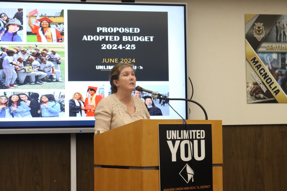 AUHSD parent Germaine Newmann-Chau was one of many community members to speak at the June 6 AUHSD Board meeting about various changes.