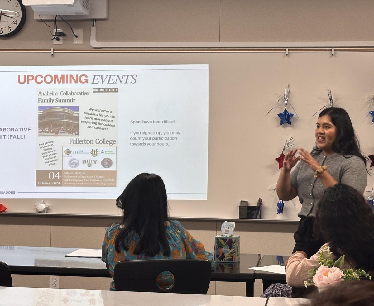 Engaging Parents: Oxford’s FACES Karen Ortega presents about the Parent
Ambassador Program.