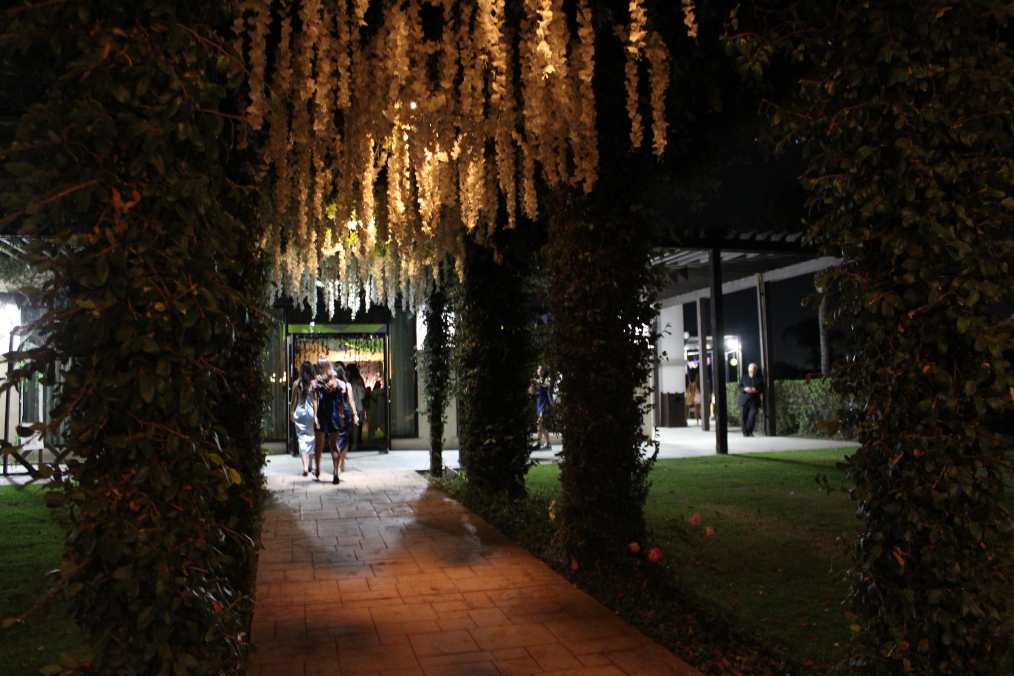 Students enjoy "A Night of Floating Lights" at Fall Ball