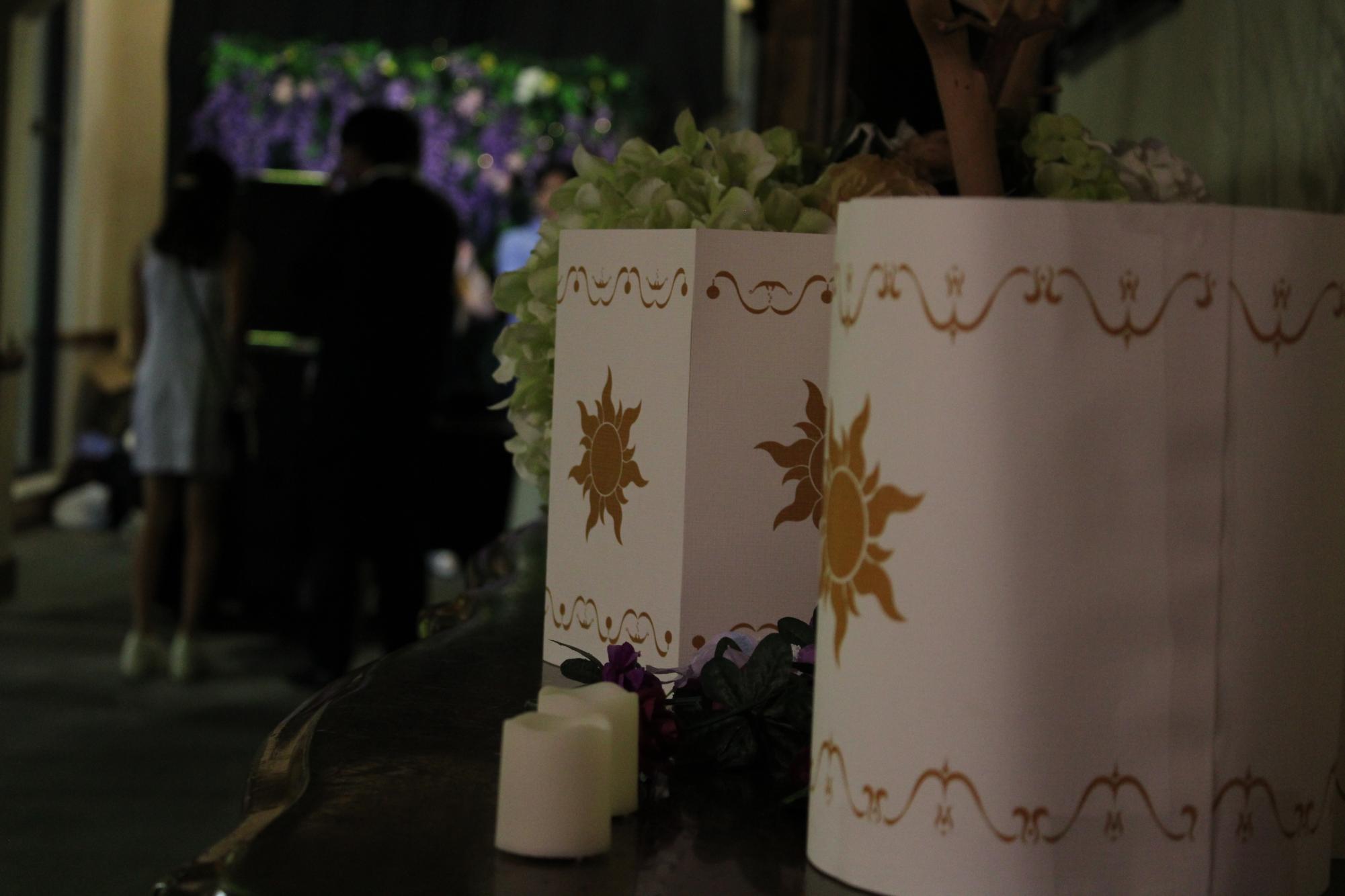 Students enjoy "A Night of Floating Lights" at Fall Ball