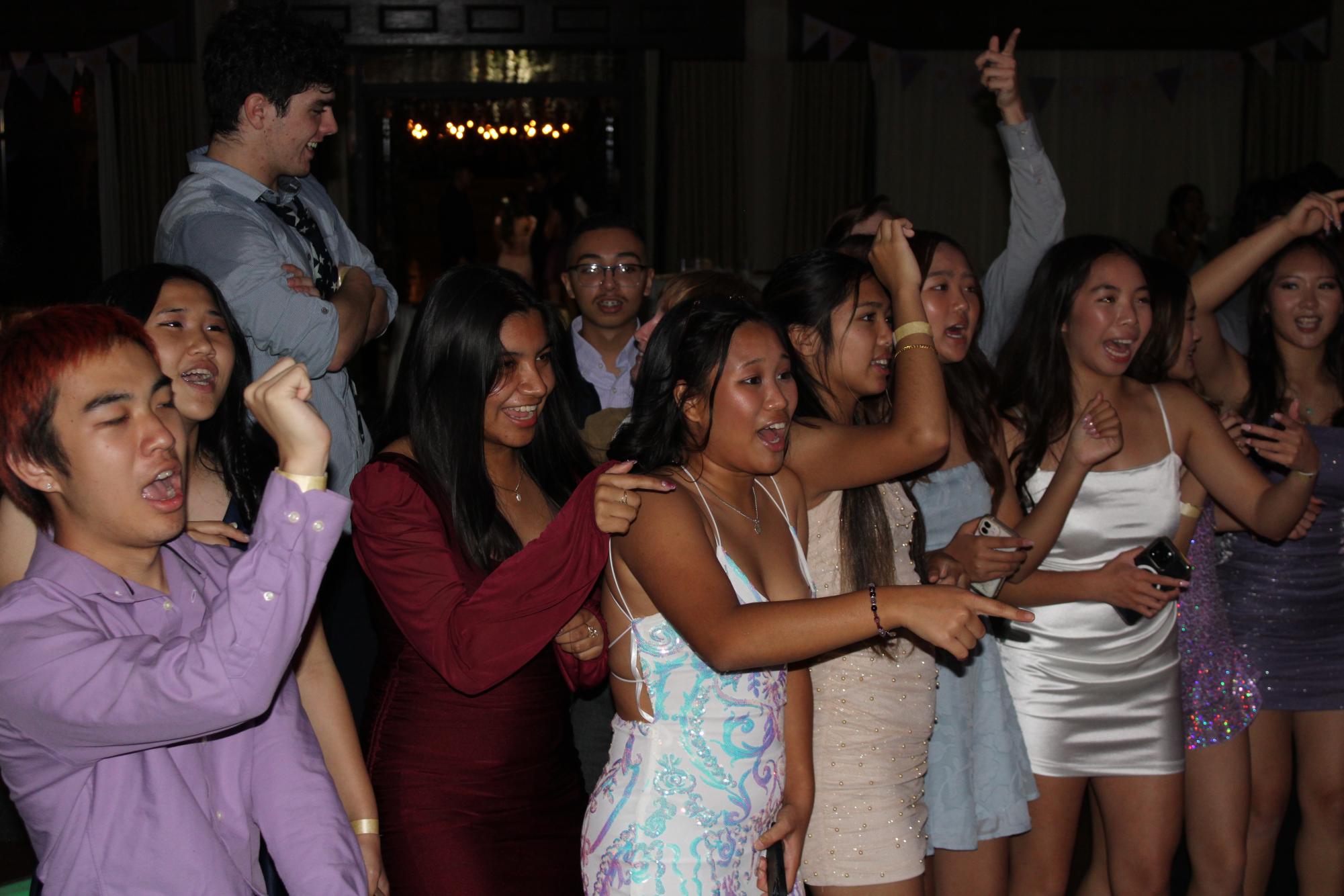 Students enjoy "A Night of Floating Lights" at Fall Ball