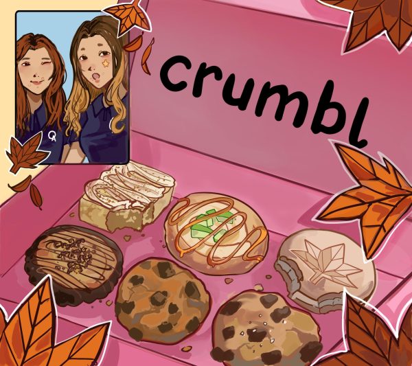 WEEKLY SWEET TREATS: Staff writers Millie and Celine taste and rate Crumbl’s October 7-12 fall themed cookie line up. 