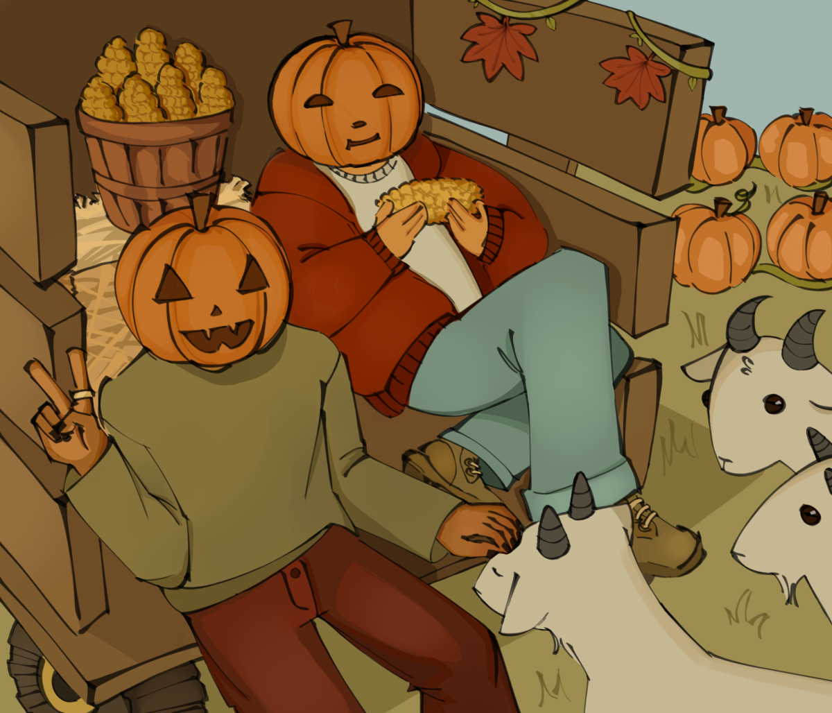 Autumn’s Harvest: Enjoy this year’s fall season with carnival rides, tasty food, and, most importantly, pumpkins.