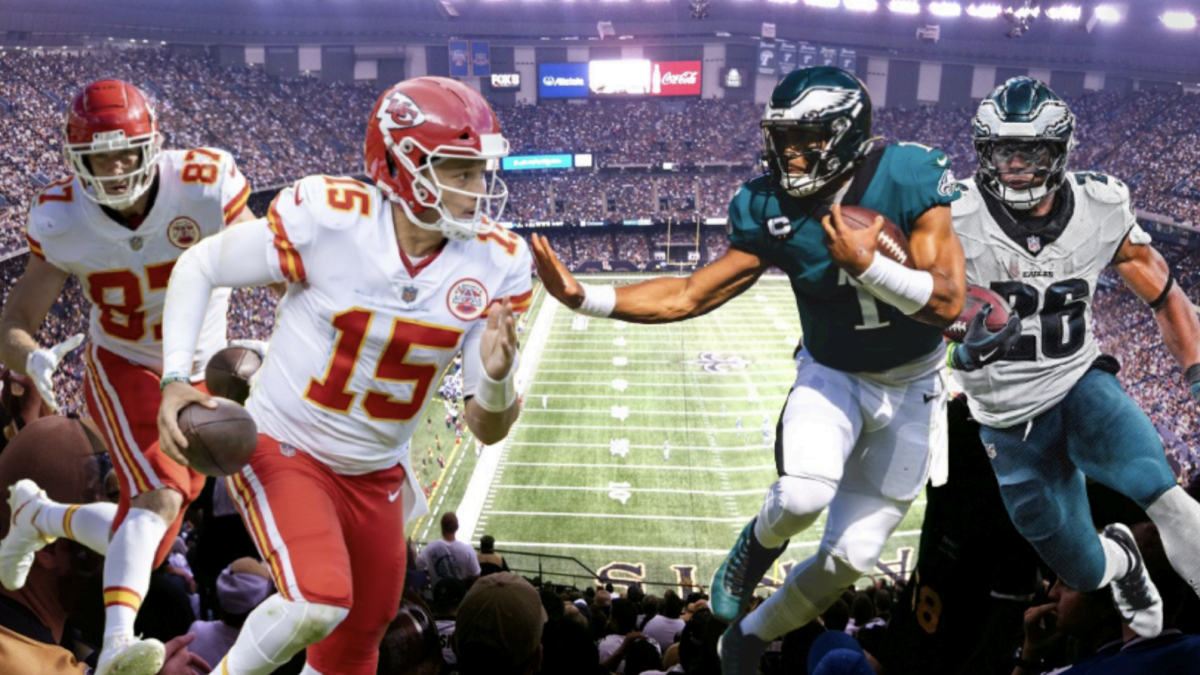 A TALE AS OLD AS TIME: The Philadelphia Eagles and Kansas City Chiefs face off in Super Bowl LIV.