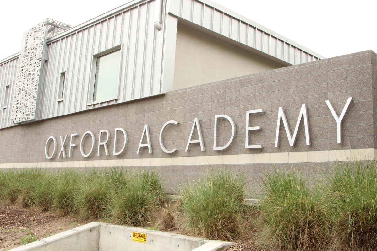 MORE PATRIOTS INCOMING: Oxford Academy will increase its enrollment of students who live outside of the Anaheim Union School District. (Photo by Millie Kwon)