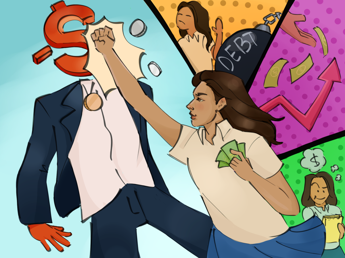 Combating debt: student keeps their finances in check with a few critical strategies