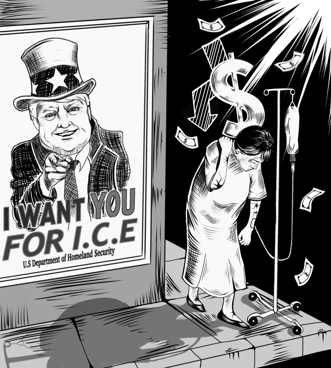 IMPROPER ALLOCATION: Funds for the raid, but not for first aid.