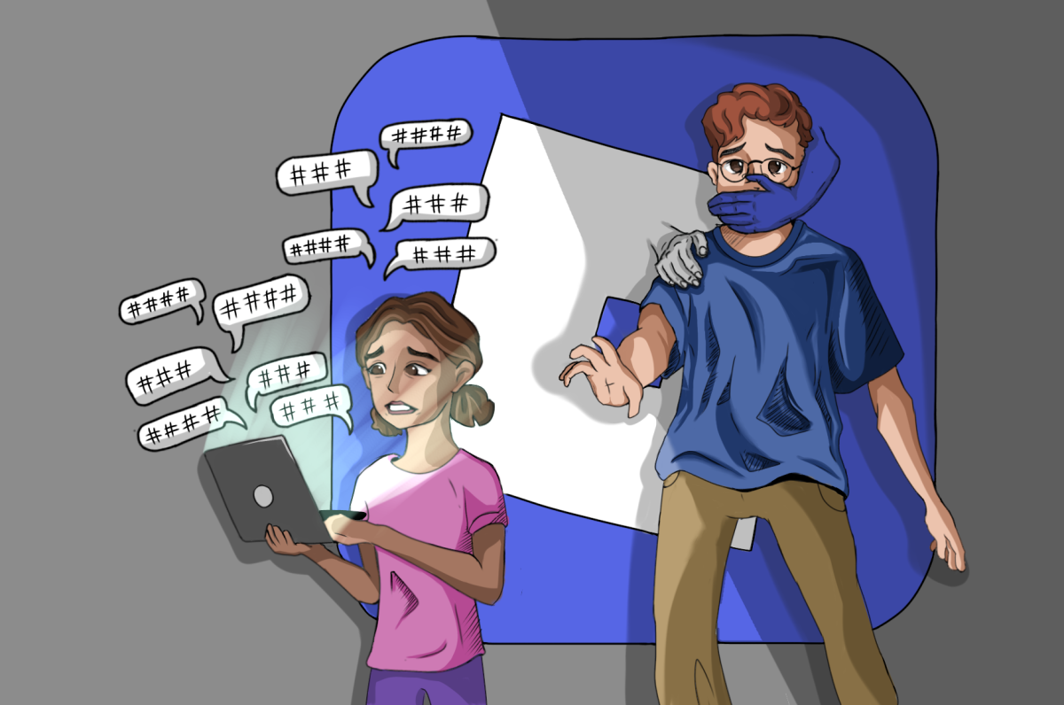 SILENCING VOICES, PROMOTING PREDATORS: A child is bombarded with messages from strangers while Roblox silences YouTuber Schlep. 