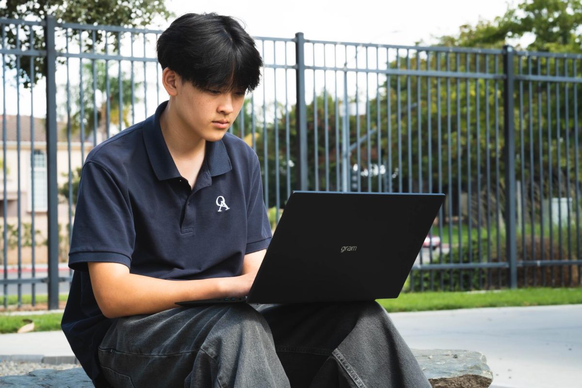 CODING AWAY: Derek Di showcases his skills in computer science with his new app, Javafy.