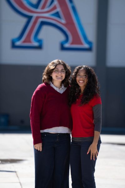 CIVICALLY ACTIVE: Senior Georgia Walsh (left) and Ava Pitts (right) are poised to cast their ballot for California’s special election on Nov. 4.