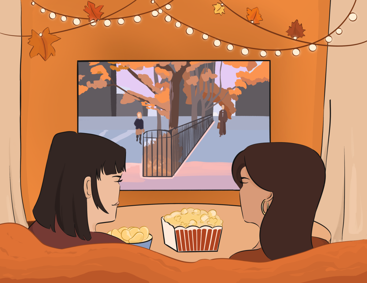 SNUGGLE UP: Grab a friend and turn off the lights before enjoying our selection of fall movies. 