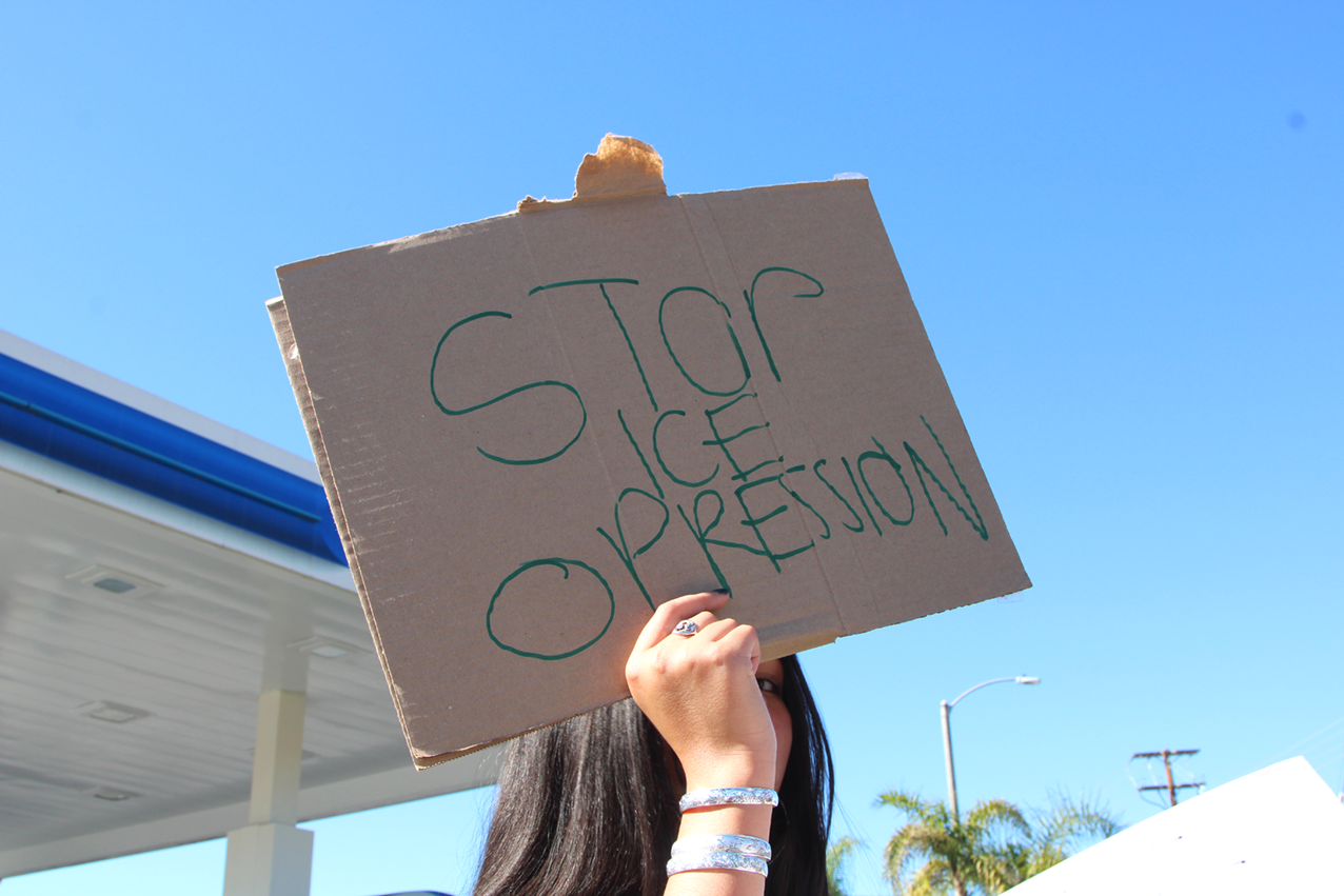 OA students walk out in protest against ICE