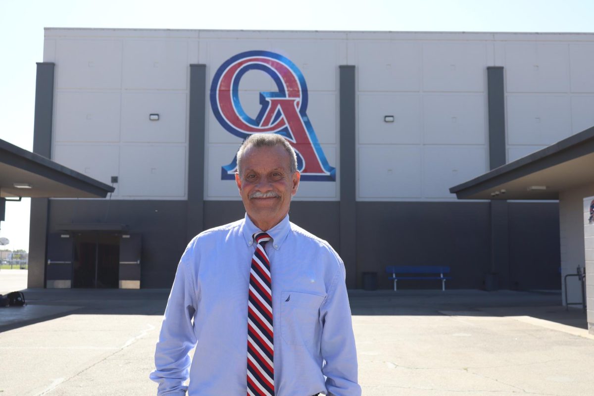 A LONG JOURNEY: Dr. Alonso shares his life experiences and emphasizes the importance of education for students.